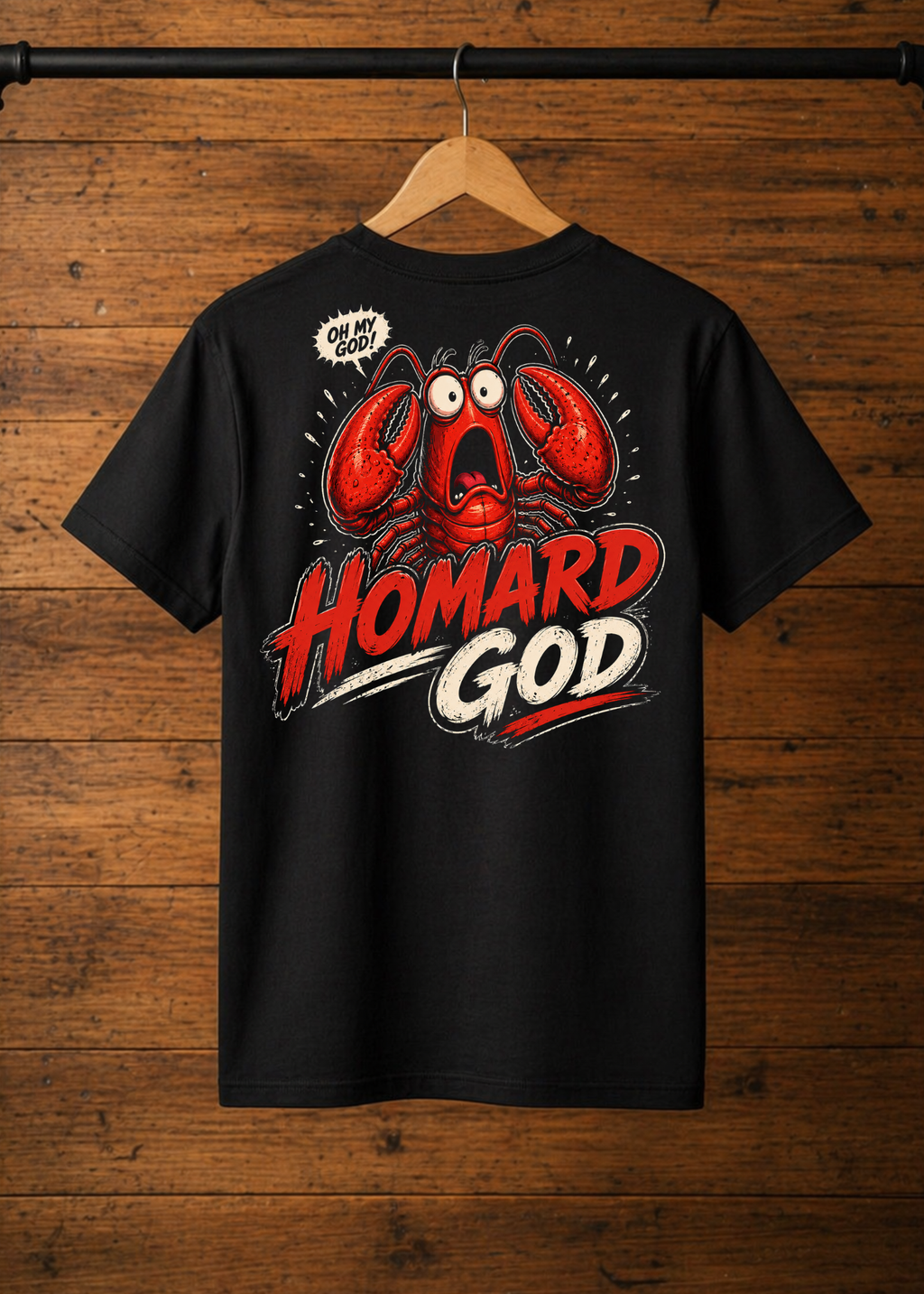 T-Shirt Homard God