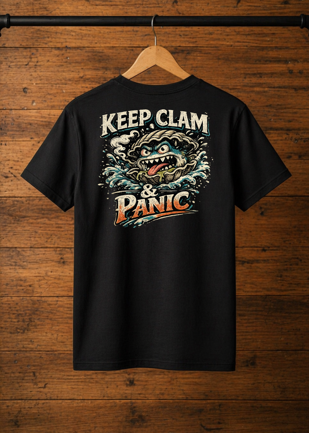 T-Shirt Keep, Clam & Panic