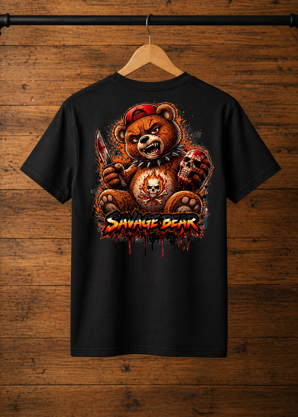 T-Shirt Savage Bear