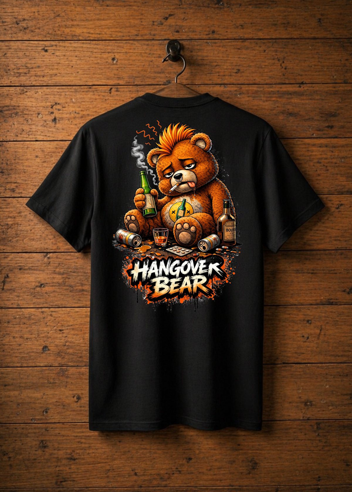 T-Shirt Hangover Bear