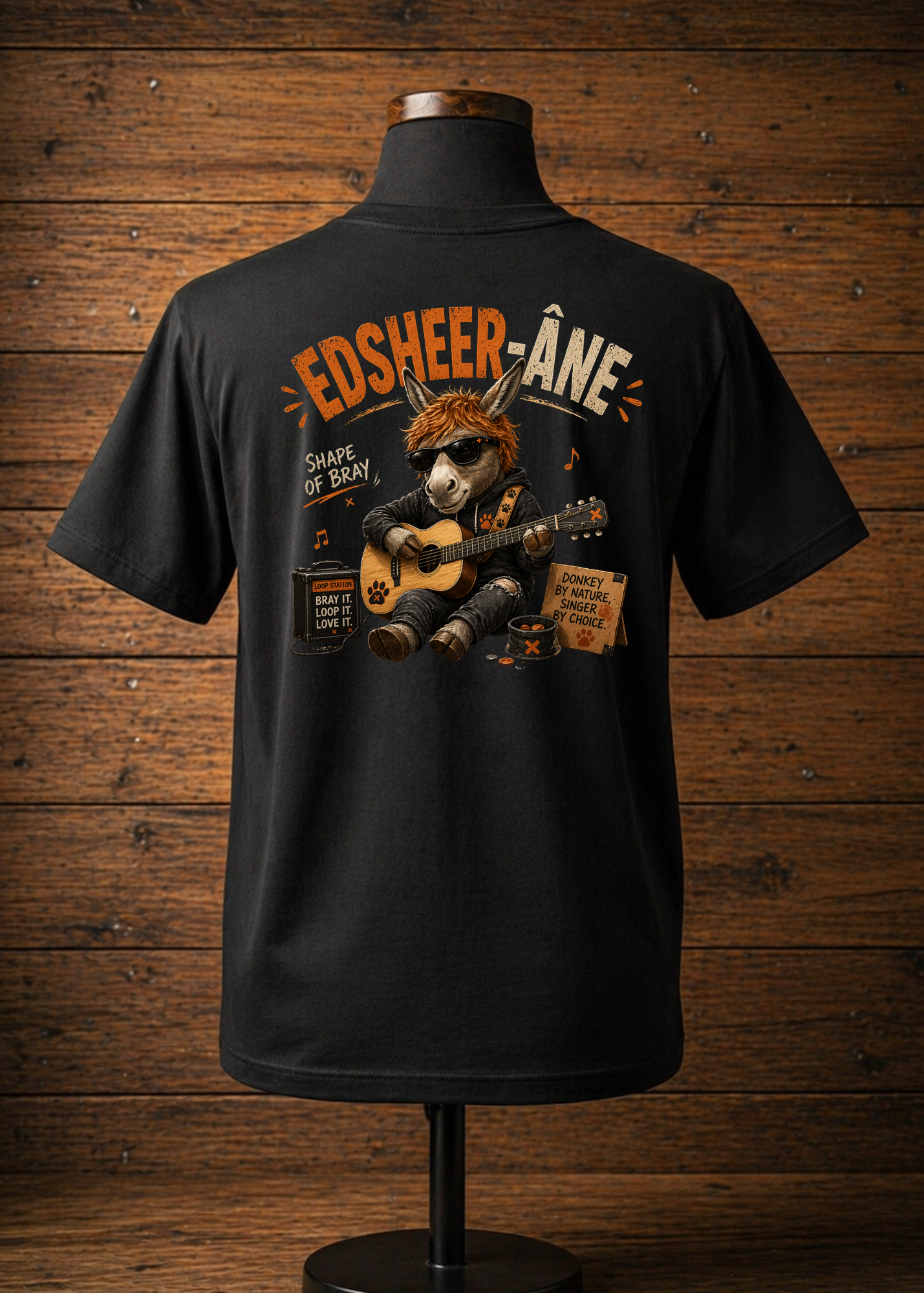 T-Shirt Edsheer-Âne