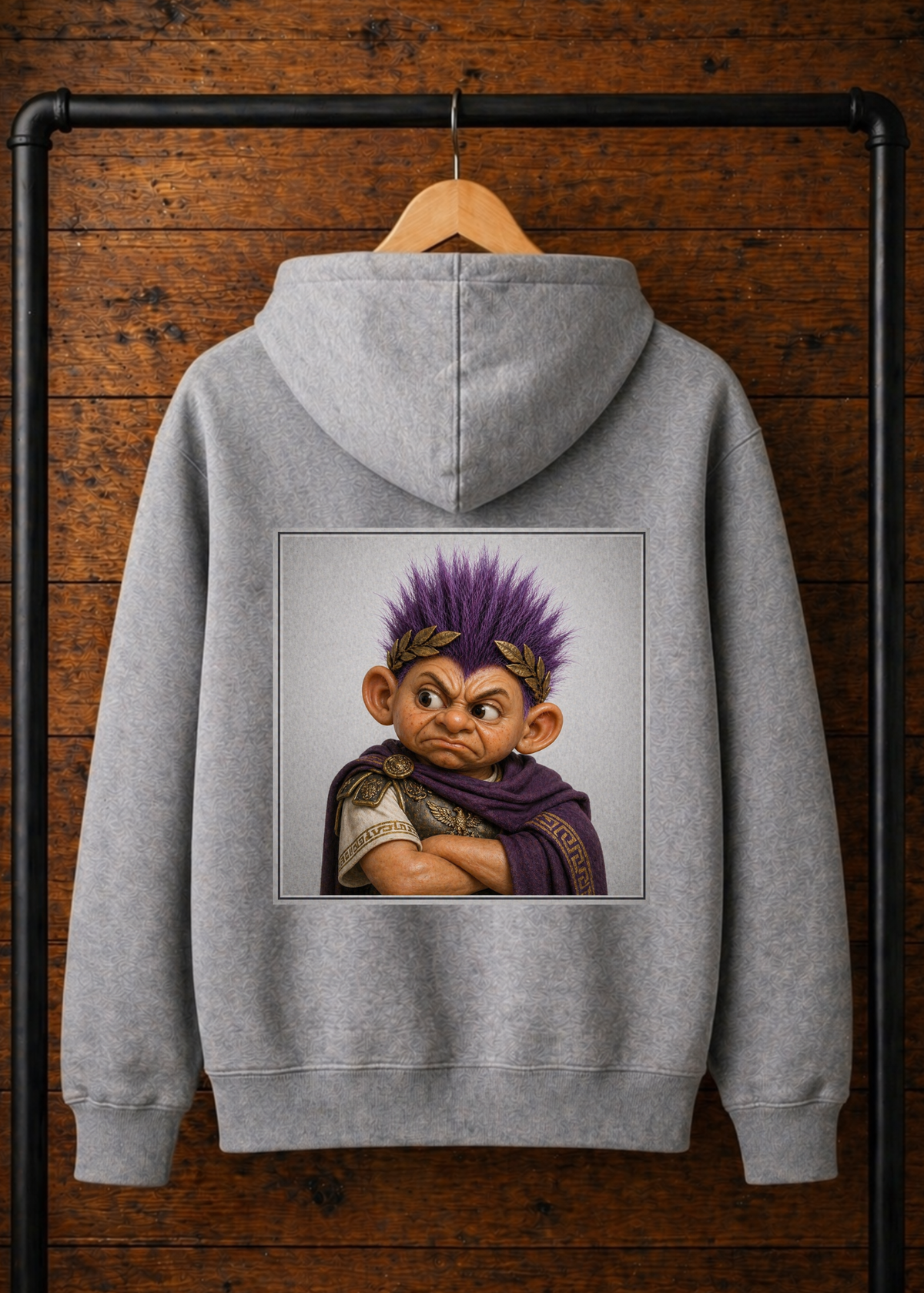 Hoodie Troll Caesar